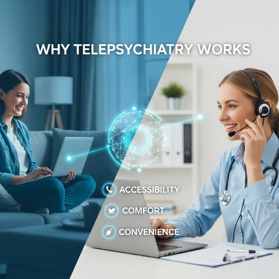 Why Telepsychiatry Works